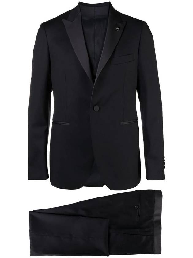 Tagliatore Single Breasted Suit With Vest Clothing - TAGLIATORE - BALAAN 1