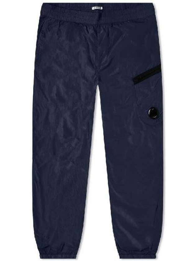 Pocket Lens Chrome Nylon Track Pants Navy - CP COMPANY - BALAAN 1