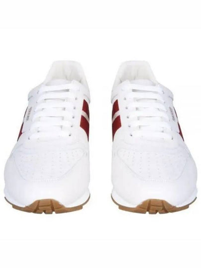 Astel Leather Low Top Sneakers White - BALLY - BALAAN 2