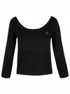 Women's Bebe Knit Top Black - VIVIENNE WESTWOOD - BALAAN 2