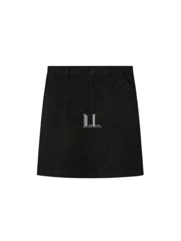 Jupe New Lea Short H-line Skirt Black - A.P.C. - BALAAN 2