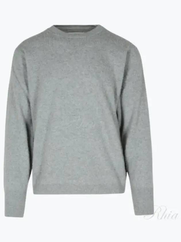 Vintage Style Crew Neck Sweatshirt Grey - MAISON MARGIELA - BALAAN 2