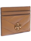 Kira Chevron Logo Card Wallet Brown - TORY BURCH - BALAAN 4