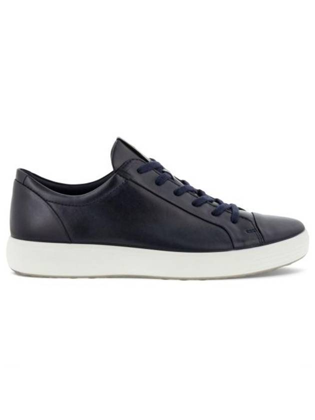 Soft 7 M Low Top Sneakers Navy - ECCO - BALAAN 2