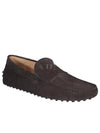 Men's Suede Gommino Driving Shoes Brown - TOD'S - BALAAN 2