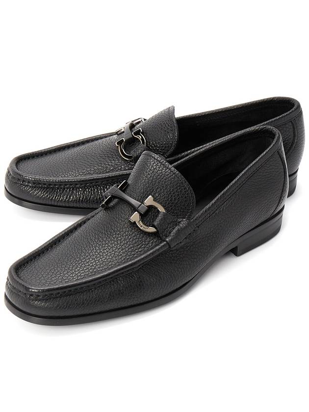 Ferragamo Ripper Men s Loafers GRANDIOSO NERO 0642848 EEE Foot 022 - SALVATORE FERRAGAMO - BALAAN 1