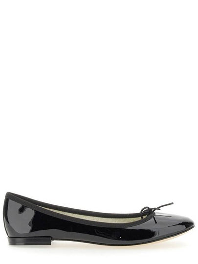 Women's Cendrillon Leather Ballerinas Flat Black - REPETTO - BALAAN 2