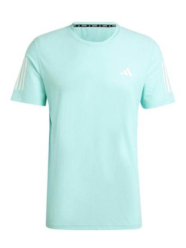 Own The Run Short Slevee T Shirt Semi Flash Aqua - ADIDAS - BALAAN 2