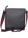 Women s Gucci 474137 GG Supreme Canvas WEB Striped Messenger Cross Bag gt Gangbuk used luxury goods - GUCCI - BALAAN 3