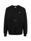 S Rob Doval PJ Sweatshirt Black - DIESEL - BALAAN 2