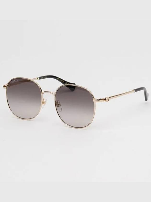 Eyewear Round Metal Sunglasses Black - GUCCI - BALAAN 9