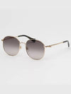 Eyewear Round Metal Sunglasses Black - GUCCI - BALAAN 5