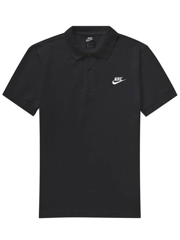 Sportswear City Edition Matchup Short Sleeve Polo Shirt Black - NIKE - BALAAN 1