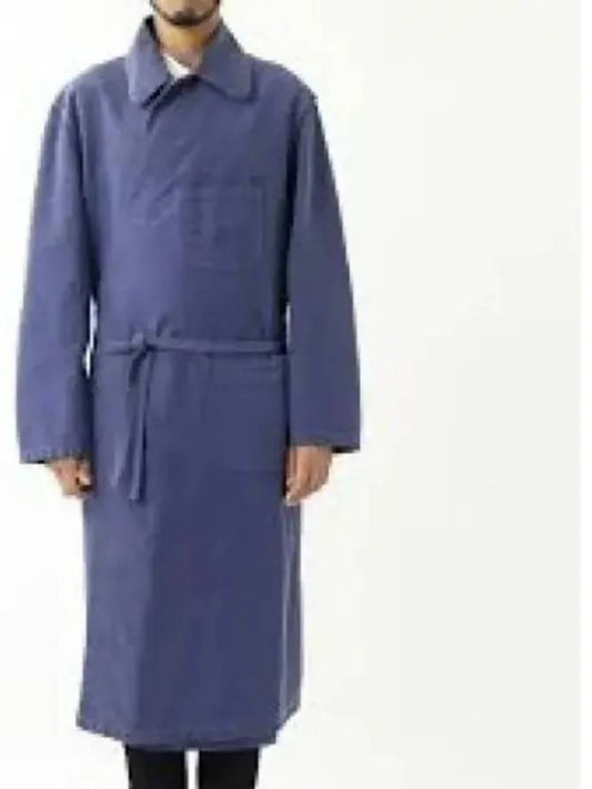 Women's Walker Moleskine Singe Coat Cobalt Blue - MAISON MARGIELA - BALAAN 2