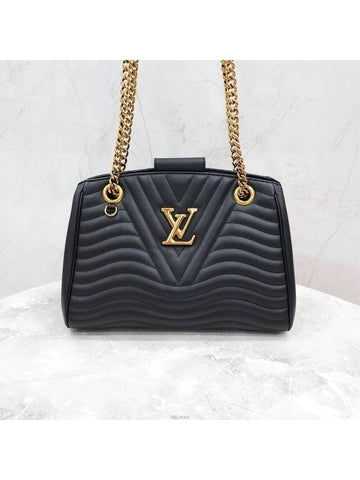 Lux You New Product Wave Chain Shoulder Bag Black M51496 - LOUIS VUITTON - BALAAN 1