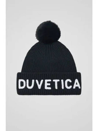 Esquilo black beanie - DUVETICA - BALAAN 1