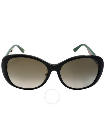 Eyewear Cat Eye Sunglasses Brown - GUCCI - BALAAN 2