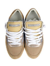 Tropez Height Insole Leather Low Top Sneakers Beige - PHILIPPE MODEL - BALAAN 5