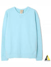 Garment Dyed Cotton Jersey Sweatshirt Blue - TEN C - BALAAN 2