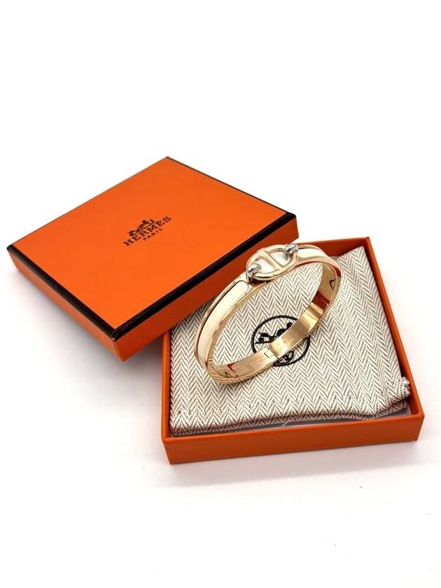 Mini Clic Chaine D'Ancre Bracelet Rose Gold - HERMES - BALAAN 2