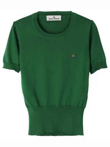 Bea Top Round Knit Short Sleeve T Shirt - VIVIENNE WESTWOOD - BALAAN 1