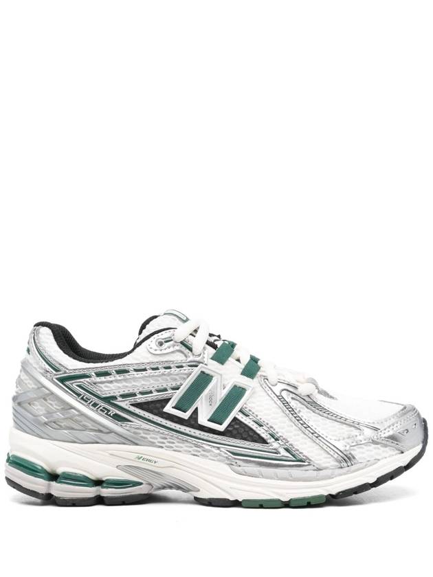 1906R Low Top Sneakers Silver Metallic Green - NEW BALANCE - BALAAN 2