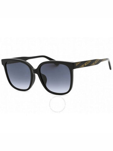 Moschino Grey Shaded Square Ladies Sunglasses MOS134/F/S 07RM/9O 58 - MOSCHINO - BALAAN 1