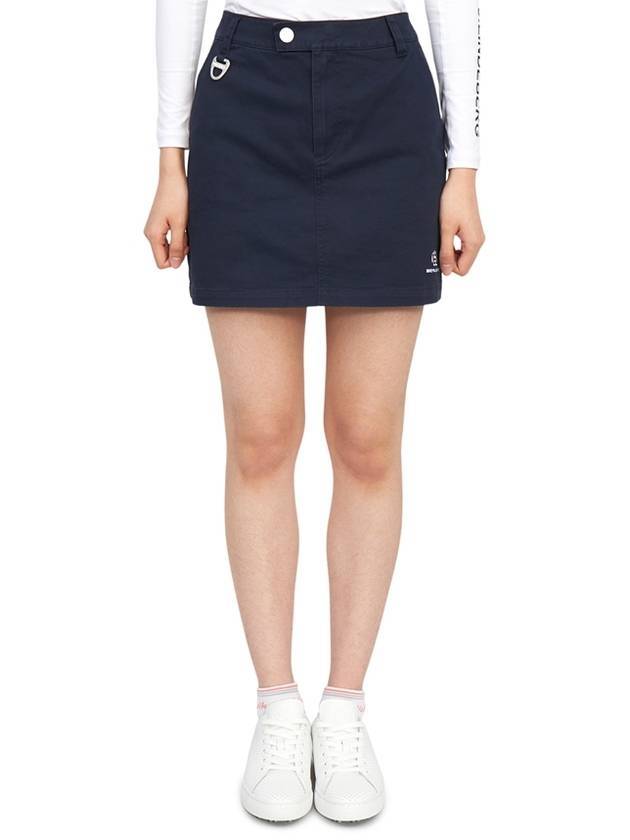 Icon Basic Skirt Navy - HORN GARMENT - BALAAN 1