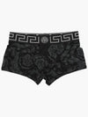 Baroque Print Boxer Trunk Briefs Black Grey - VERSACE - BALAAN 2