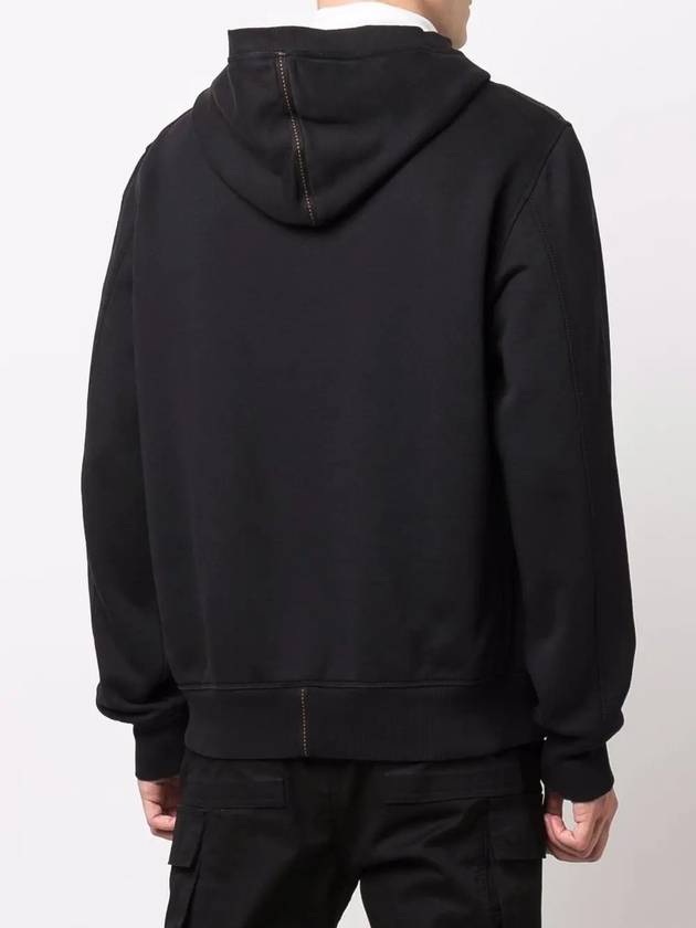 Men's Logo Patch Pocket Black Hood PM FLE CF03 541 - PARAJUMPERS - BALAAN 4