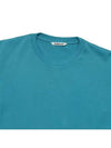 Men's Luster Plating TShirt Teal Green A00SP02GT TG - AURALEE - BALAAN 3