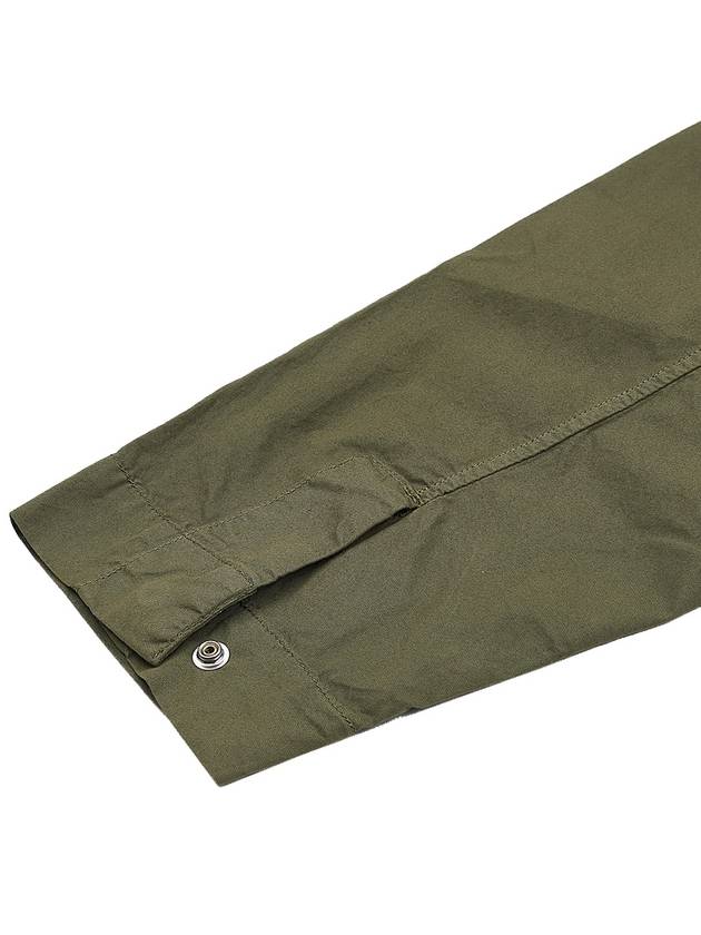 Gabardine Lens Long Sleeve Anorak Green - CP COMPANY - BALAAN 11