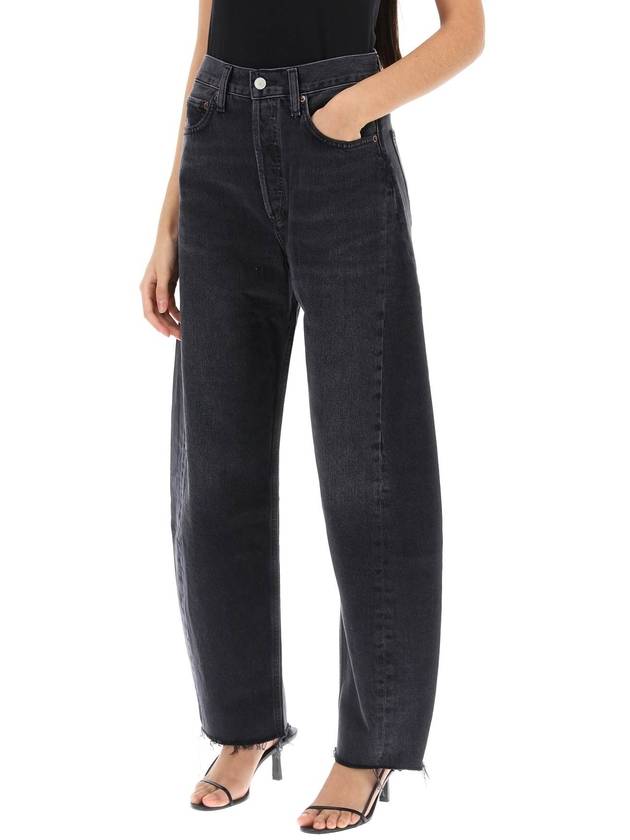 Luna High Rise Pieced Taper Jeans Black - AGOLDE - BALAAN 5