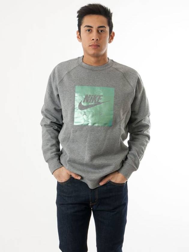 01832163091Heritage Aircrew TshirtGrey Green - NIKE - BALAAN 3