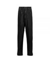 Triangle Logo Re-Nylon Joggers Track Pants Black - PRADA - BALAAN 2