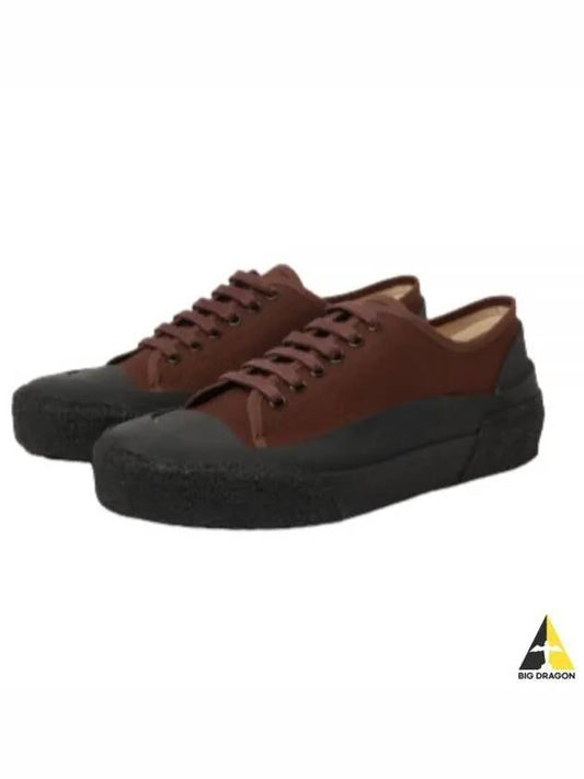 SHARP SN LOW TOP SNEAKER CHESTNUT 735 sneakers - STUDIO NICHOLSON - BALAAN 1