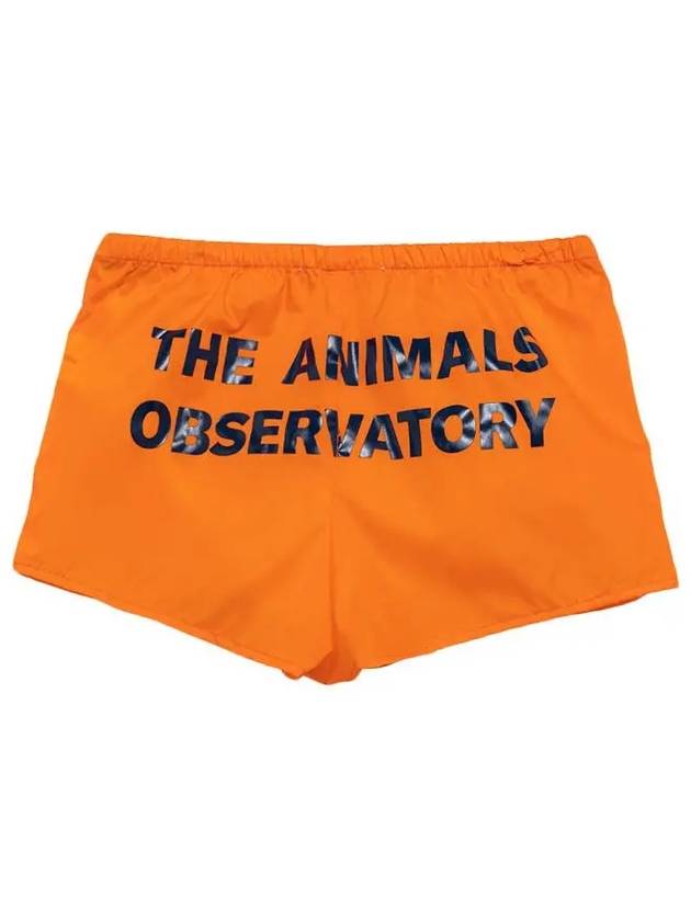 Kids Logo Swim Short Pants Orange S22086 037AX - THE ANIMALS OBSERVATORY - BALAAN 3