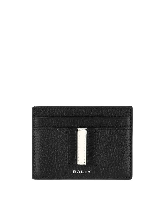 Men's Logo RBN C Card Wallet Black - BALLY - BALAAN 2