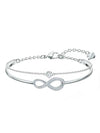 Infinity Bracelet Silver - SWAROVSKI - BALAAN.