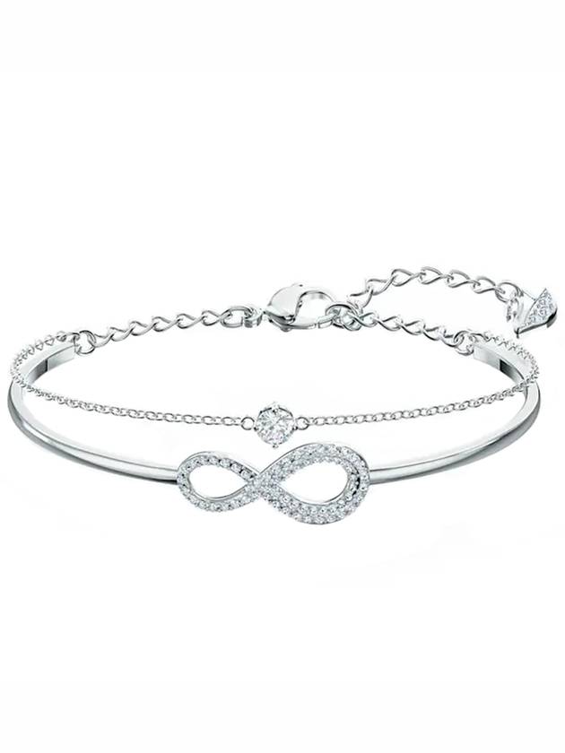 Infinity Bracelet Silver - SWAROVSKI - BALAAN.