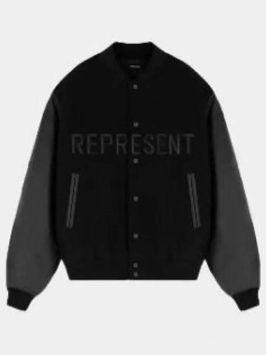 Representant M01142 01 Logo Bomber Jacket 1057881 - REPRESENT - BALAAN 1