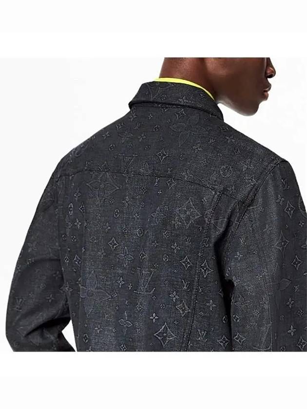 Monogram DNA Denim Jacket - LOUIS VUITTON - BALAAN 4