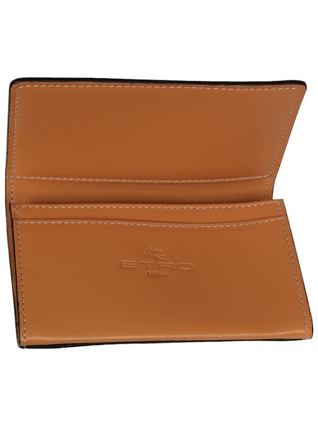 Paisley Card Wallet Brown - ETRO - BALAAN 5