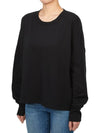 Women s Long Sleeve T Shirt LOOP SNW 1618 BLACK - STUDIO NICHOLSON - BALAAN 4