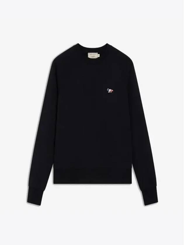 Women's Fox Patch Sweatshirt Black FW00308KM0001 BK - MAISON KITSUNE - BALAAN 2