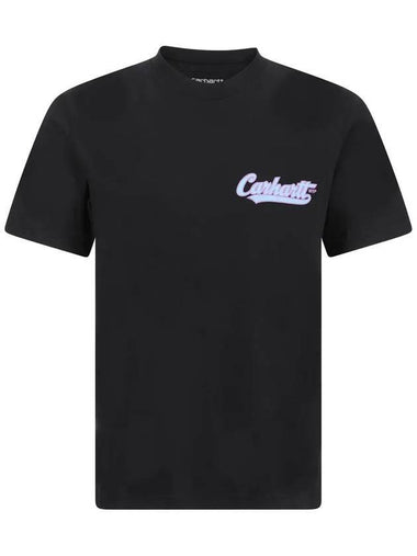 Spill Short Sleeve T-Shirt Black - CARHARTT WIP - BALAAN 1