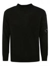 Compact Cotton Knit Top Black - CP COMPANY - BALAAN 2