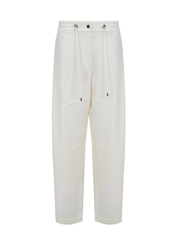 Electric Jogging Track Pants White - TOM FORD - BALAAN 1