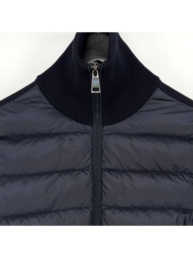 Women s knit padded zip up cardigan navy XS size - MONCLER - BALAAN 7