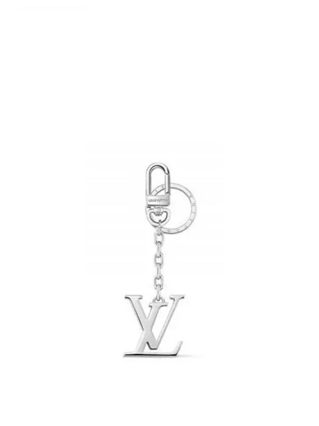 LV Initials Bag Charm Key Holder Silver - LOUIS VUITTON - BALAAN 2